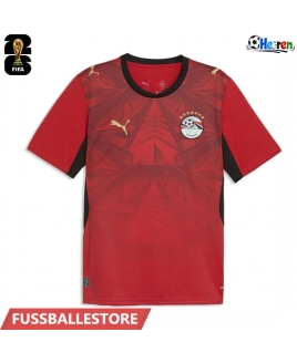 Günstige Ägypten Heimtrikot WM 2026 Kurzarm